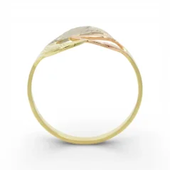 Vintage prsten z kombinovaného zlata 1,70g