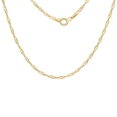 Zlatý řetízek Singapore 50cm 3,07g