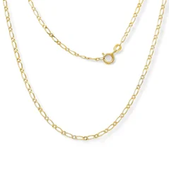 Zlatý řetízek Short Figaro 45cm 3,08g