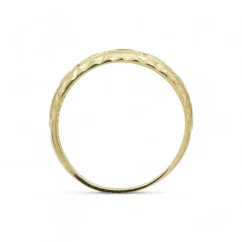 Celozlatý prsten s antickým vzorem