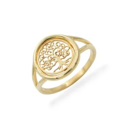 Zlatý prsten Strom Života 1,97g