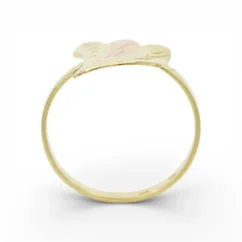 Výrazný vintage prsten z kombinovaného zlata 1,82g