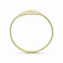 Zlatý prsten s jemnou rytinou 1,08g