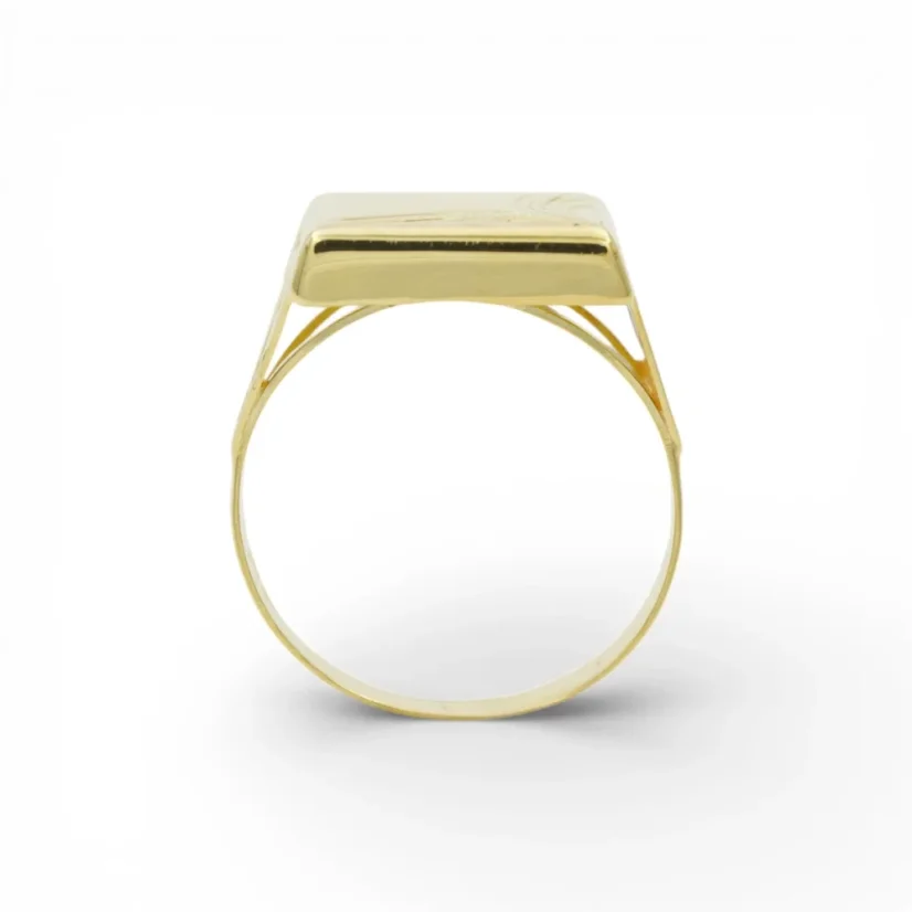 Zlatý pánský prsten na malíček 2,38g