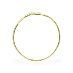 Jemný prsten ze žlutého zlata 0,82g